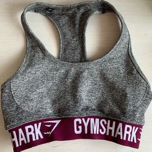 Gymshark Flex Sport Bra Maroon